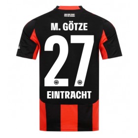 Pánské fotbalový oblečení Eintracht Frankfurt Mario Gotze #27 Domácí košile 2025-26 Krátkým Rukávem